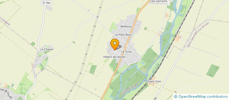 localisation de l'entreprise JDL à SAINTE-LIZAIGNE