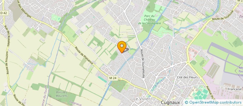 localisation de l'entreprise JDL  CUGNAUX