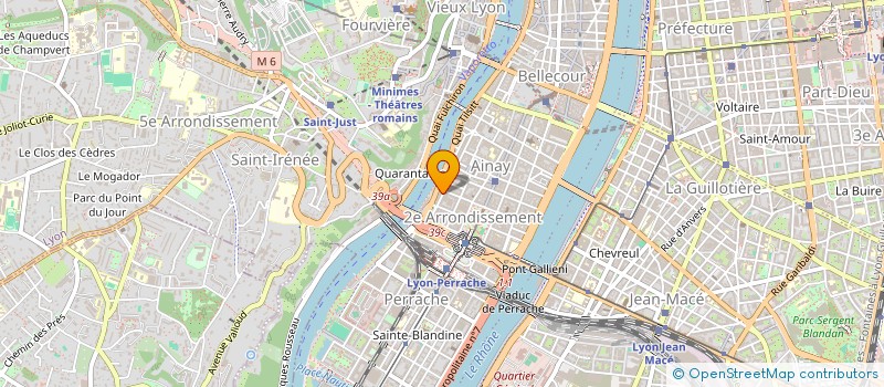 localisation de l'entreprise JDL  LYON