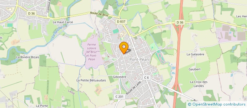 localisation de l'entreprise JDL  PONT-PEAN