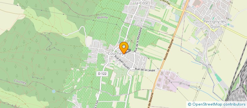localisation de l'entreprise JDL CONCEPT à COUCHEY