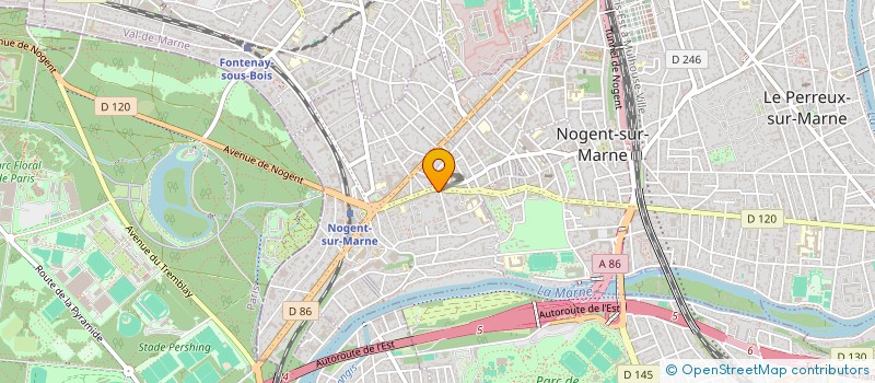 localisation de l'entreprise JDL CONCEPTION PLUS à NOGENT-SUR-MARNE