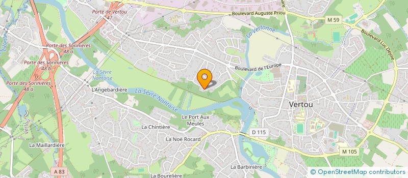 localisation de l'entreprise JDL CONSEIL ET CONNEXIONS à VERTOU