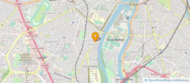 localisation de l'entreprise JDL DIFFUSION à TOULOUSE