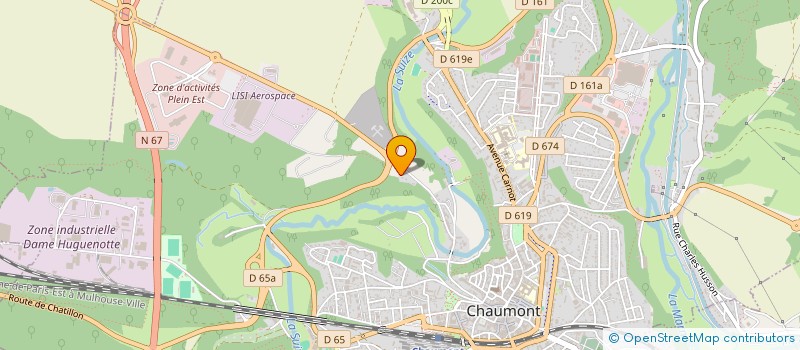 localisation de l'entreprise JDL HM CONSEIL à CHAUMONT