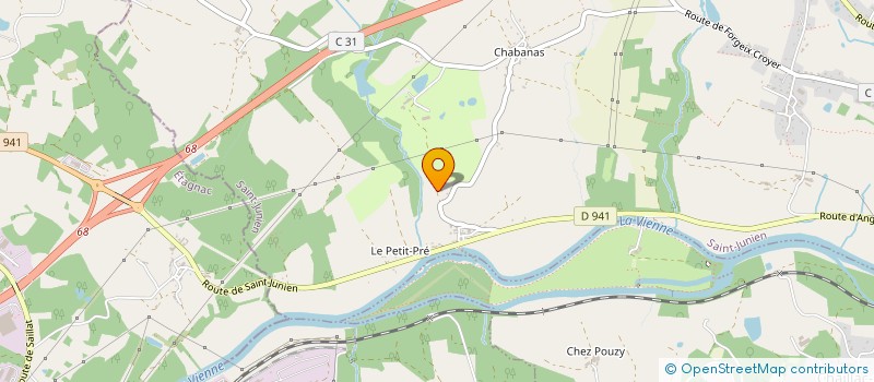 localisation de l'entreprise JDL INVESTIMMO à SAINT-JUNIEN