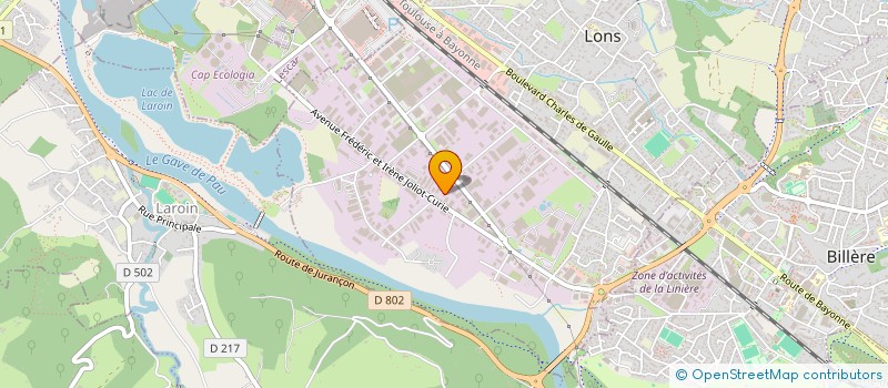 localisation de l'entreprise JDL MENUISERIE  LONS