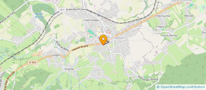 localisation de l'entreprise JDLAN  BONS-EN-CHABLAIS