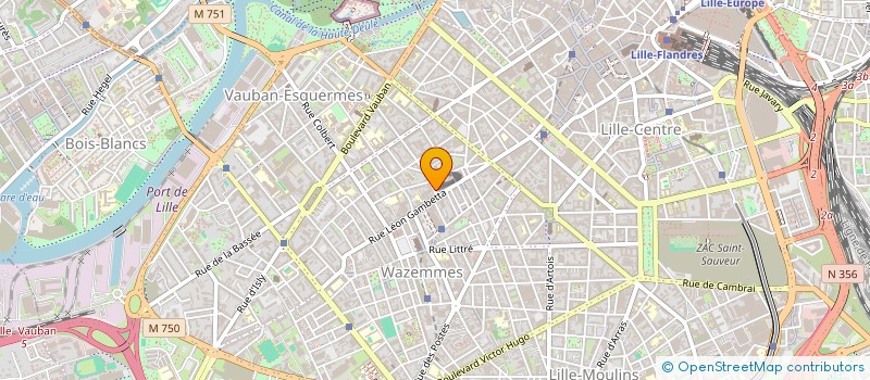 localisation de l'entreprise JDLB  LILLE