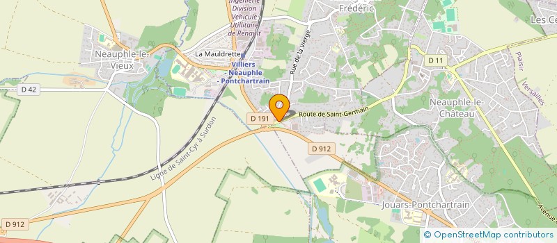 localisation de l'entreprise JDLF CONSEILS  VILLIERS-SAINT-FREDERIC