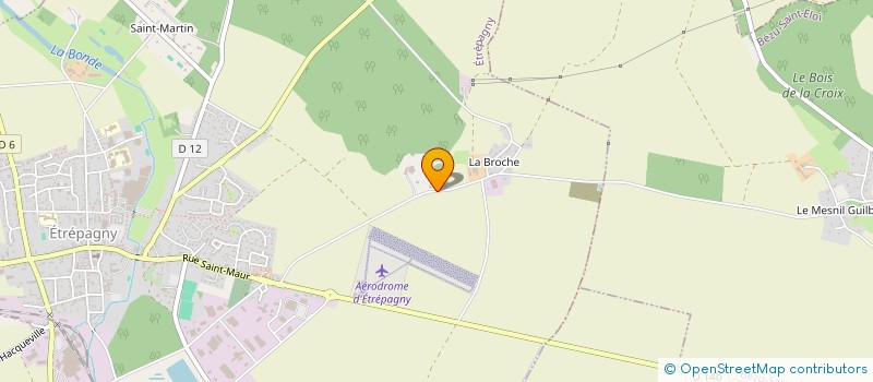 localisation de l'entreprise JDLP DEVELOPPEMENT  ETREPAGNY