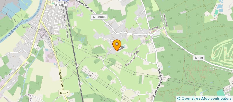 localisation de l'entreprise JDLS IMMO à ARNAGE
