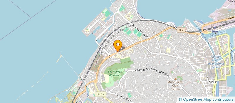 localisation de l'entreprise JDLT SPORT à SETE