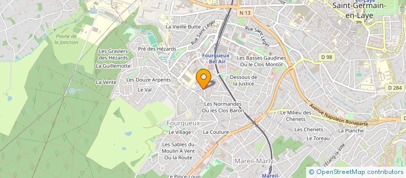 localisation de l'entreprise JDM  SAINT-GERMAIN-EN-LAYE