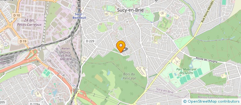 localisation de l'entreprise JDM à SUCY-EN-BRIE