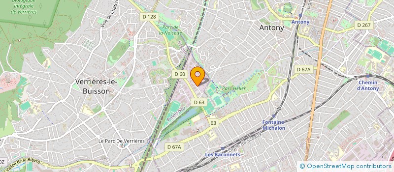localisation de l'entreprise JDM à VERRIERES-LE-BUISSON