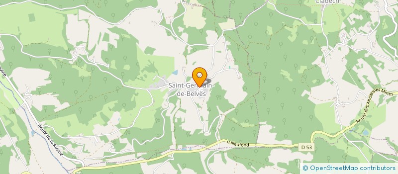 localisation de l'entreprise JDM  PAYS DE BELVES