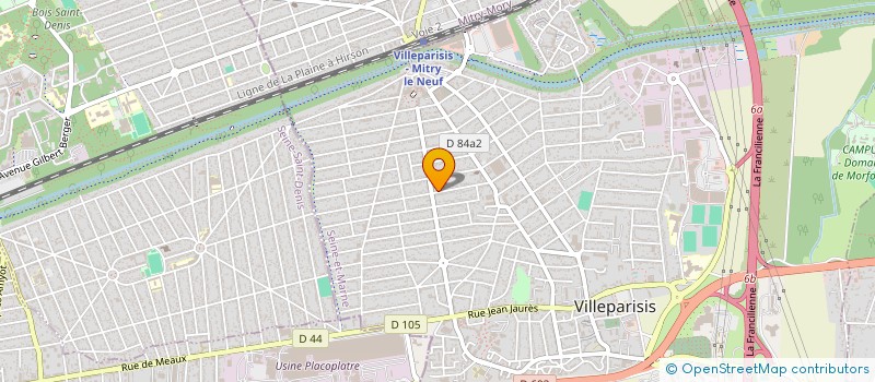 localisation de l'entreprise JDM à VILLEPARISIS