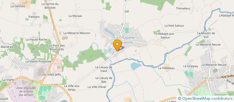 localisation de l'entreprise JDM  LA GACILLY