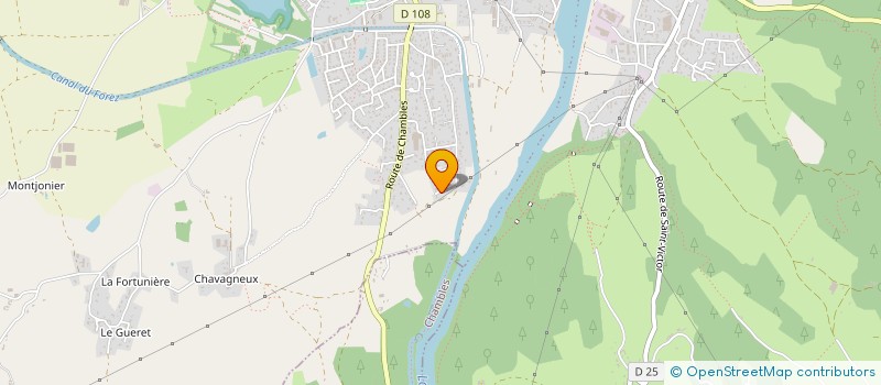 localisation de l'entreprise JDM BAT'IMMO  SAINT-JUST-SAINT-RAMBERT