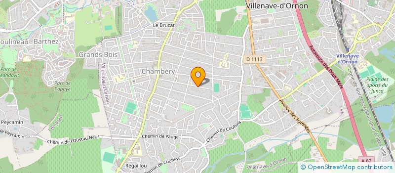 localisation de l'entreprise JDM CONSEILS à VILLENAVE-D'ORNON
