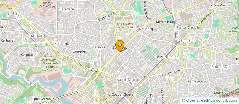 localisation de l'entreprise JDMA à BREST