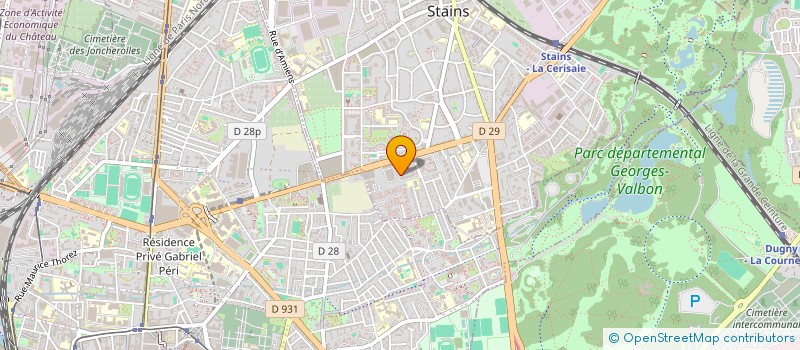localisation de l'entreprise JDMA NET CLEAN à STAINS