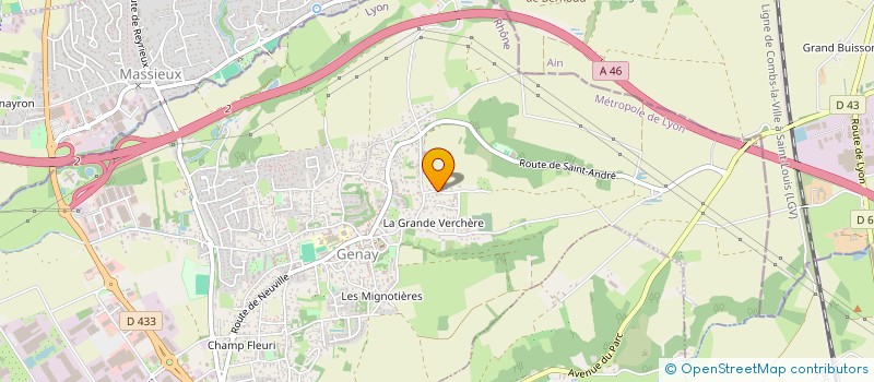 localisation de l'entreprise JDMA PLAQUISTES à GENAY