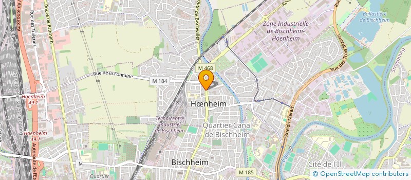 localisation de l'entreprise JDMAR  HNHEIM