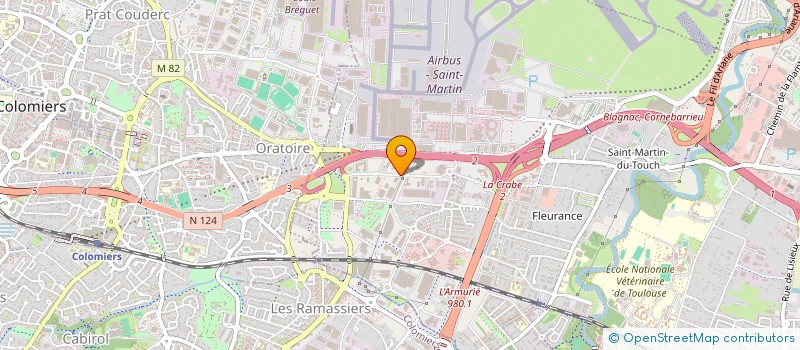 localisation de l'entreprise JDMG  TOULOUSE