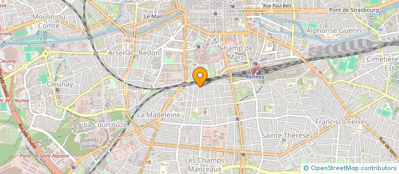 localisation de l'entreprise JDMJ  RENNES