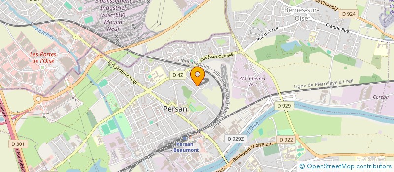 localisation de l'entreprise JDMN TRANSPORT  PERSAN