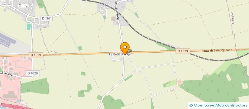 localisation de l'entreprise JDN à GLISY