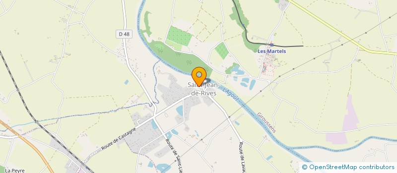 localisation de l'entreprise JDN  LAVAUR