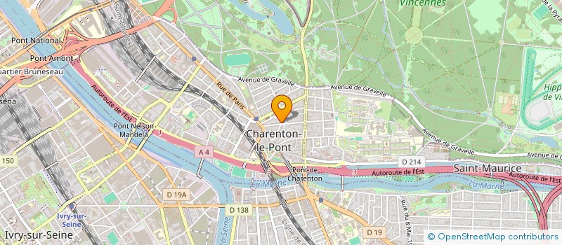 localisation de l'entreprise JDN  CHARENTON-LE-PONT