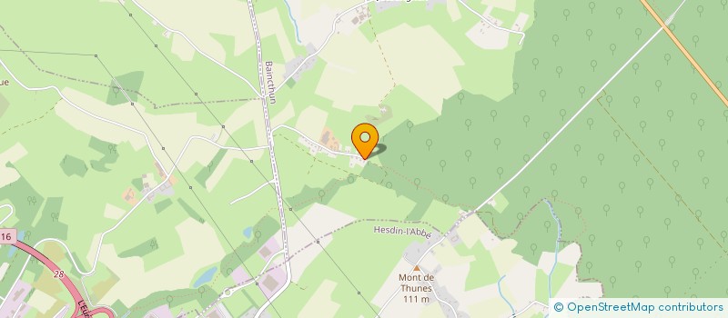 localisation de l'entreprise JDN ALY  BAINCTHUN