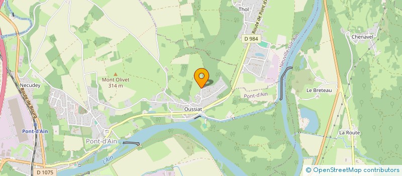 localisation de l'entreprise JDN.MULTISERVICES  PONT-D'AIN