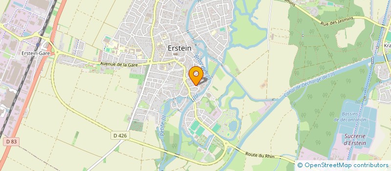 localisation de l'entreprise JDNS  ERSTEIN