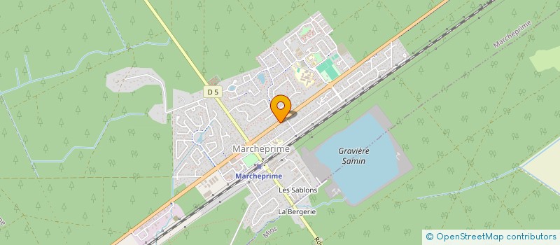 localisation de l'entreprise JDO  MARCHEPRIME