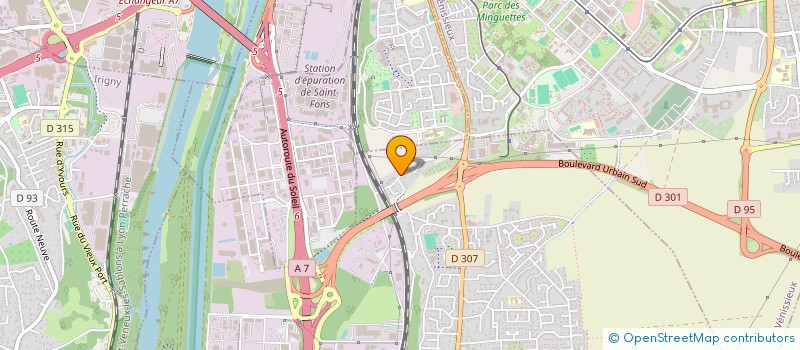 localisation de l'entreprise JDO ENVIRONNEMENT à FEYZIN