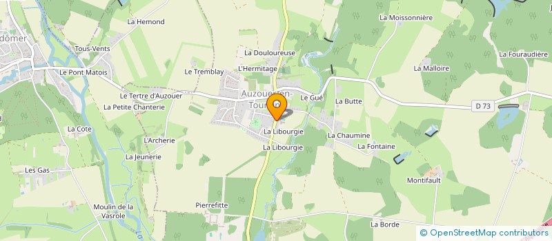 localisation de l'entreprise JDO SERVICES  AUZOUER-EN-TOURAINE
