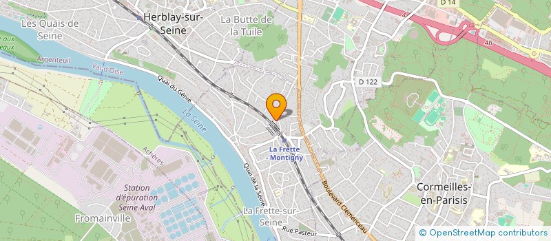 localisation de l'entreprise JDOBRAS  LA FRETTE-SUR-SEINE