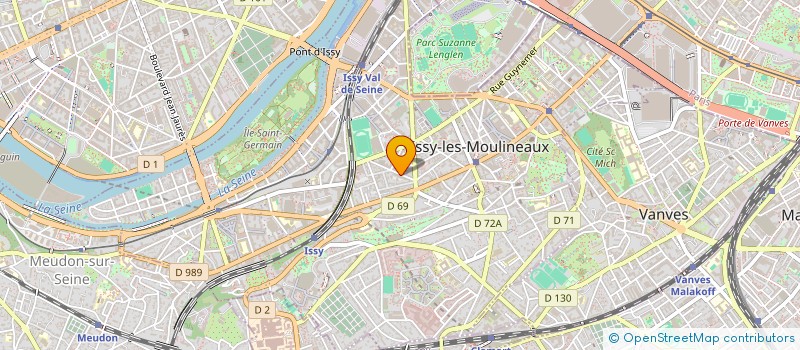 localisation de l'entreprise JDOURNEAU CONSULTING à ISSY-LES-MOULINEAUX