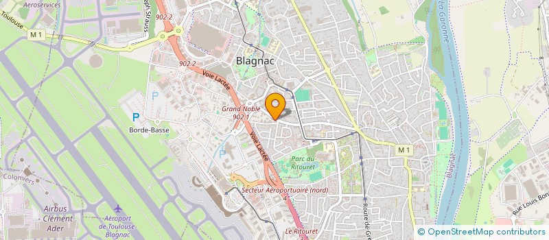 localisation de l'entreprise JDP GESTION  BLAGNAC