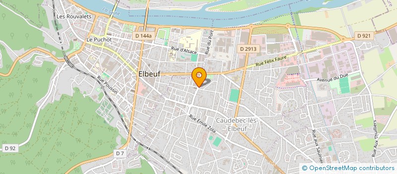 localisation de l'entreprise JDP1983  CAUDEBEC-LES-ELBEUF