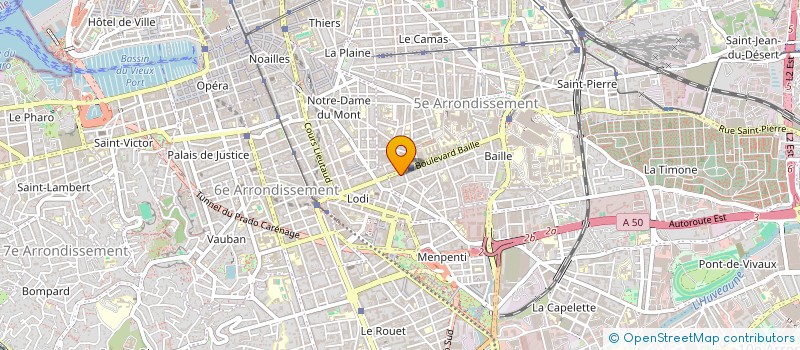 localisation de l'entreprise JDPB à MARSEILLE
