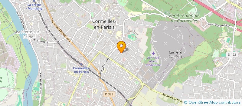 localisation de l'entreprise JDPLOMBERIE à CORMEILLES-EN-PARISIS