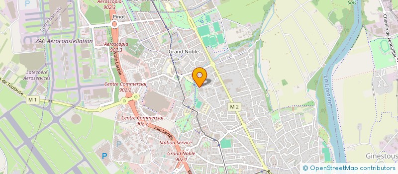 localisation de l'entreprise JDPM  BLAGNAC