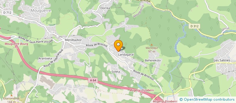 localisation de l'entreprise JDPP  MOUGUERRE