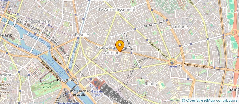 localisation de l'entreprise JDPR VF  PARIS 12